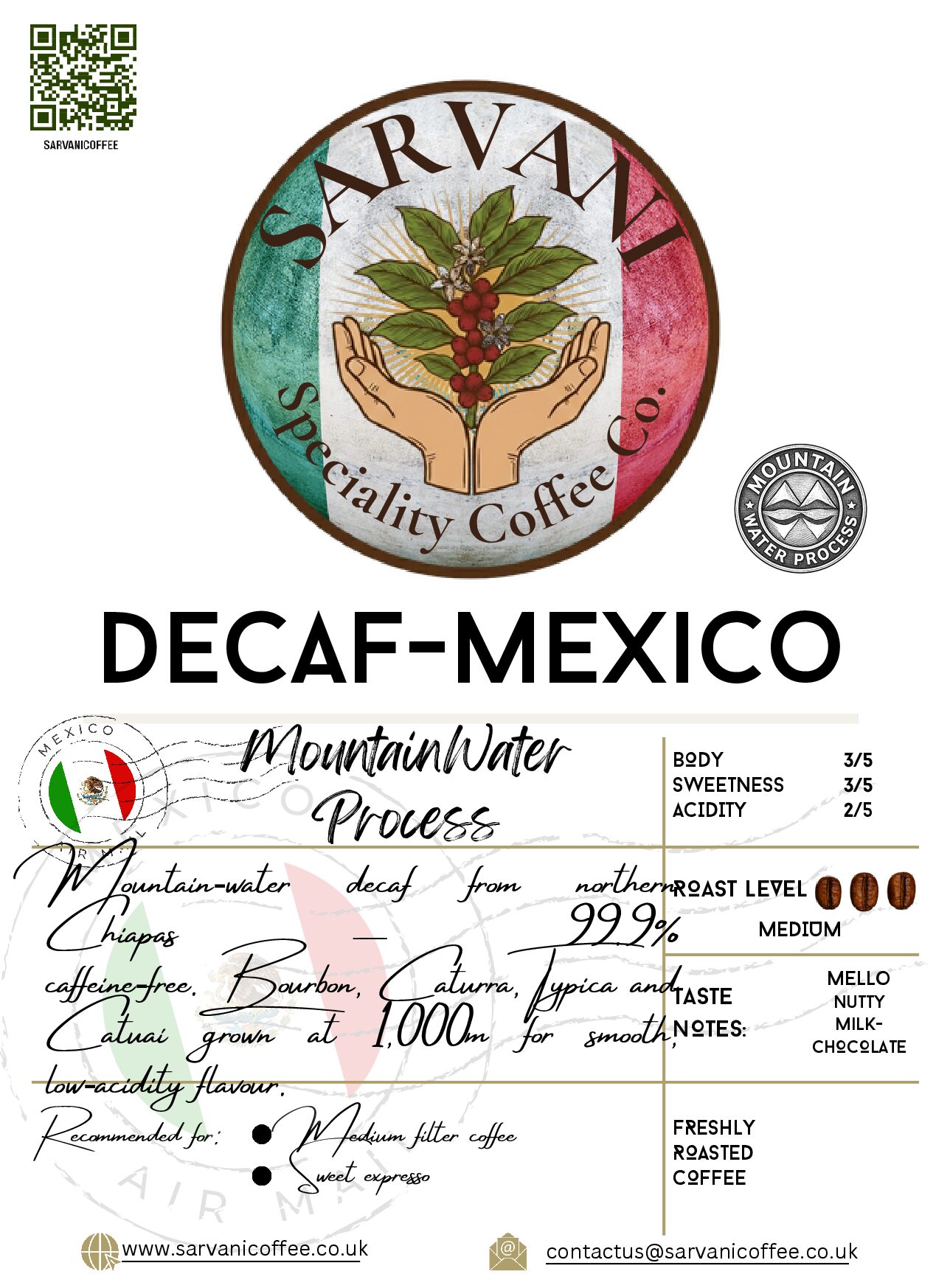 Decaf Mexico - Mountain Water Process - Image 3